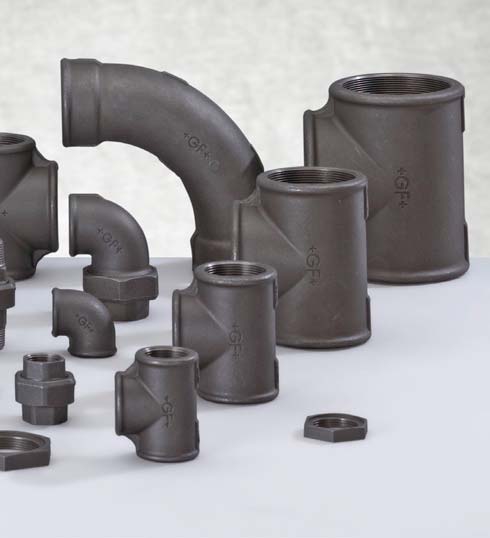 kształtki Traisen z żeliwa czarnego