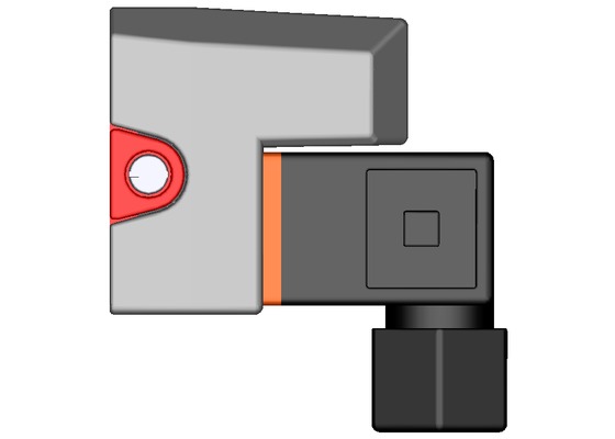 Wskaźnik położenia minimalnego/maksymalnego GK10/GK11 w rotametrze krótkim