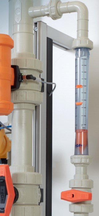 Rotametr w instalacji z PP-H
