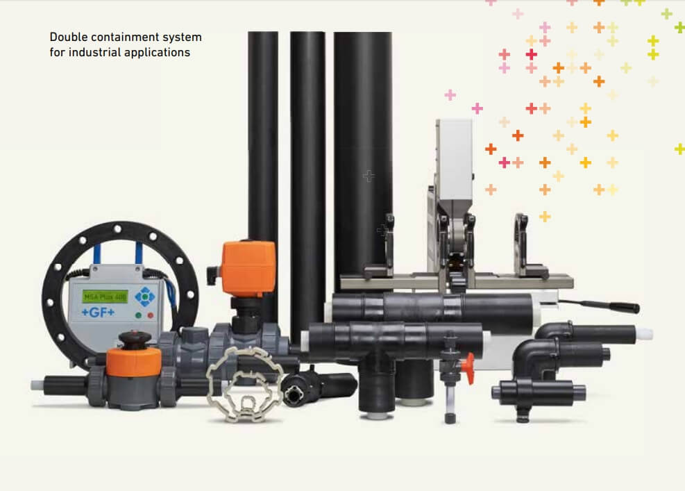 rurociąg podwójny +GF+