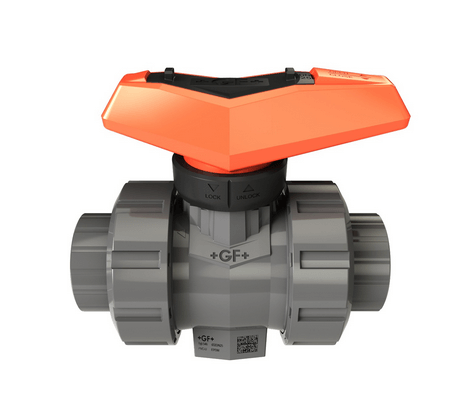 zawór kulowy ręczny z PVC-U