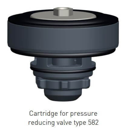zawór redukujący ciśnienie - typ 582