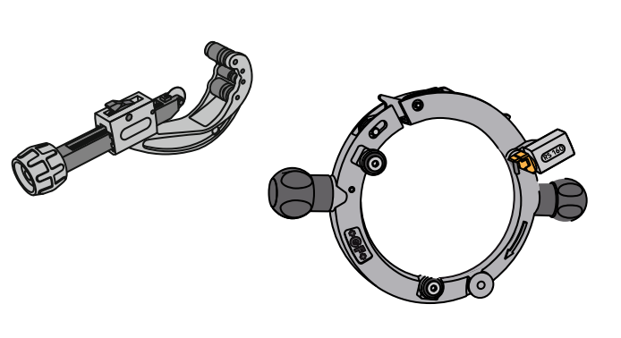 Przecinaki do rur ręczne obrotowe