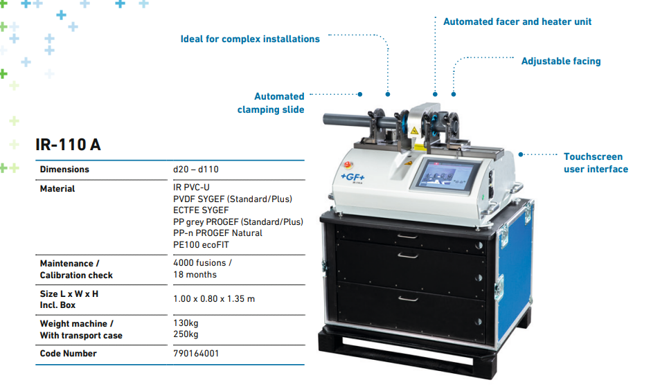Zgrzewarka IR +GF+ IR-110 A 