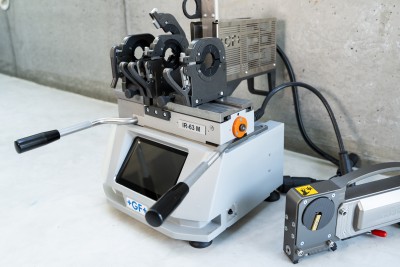 Zgrzewarka IR - zgrzewanie doczołowe w podczerwieni